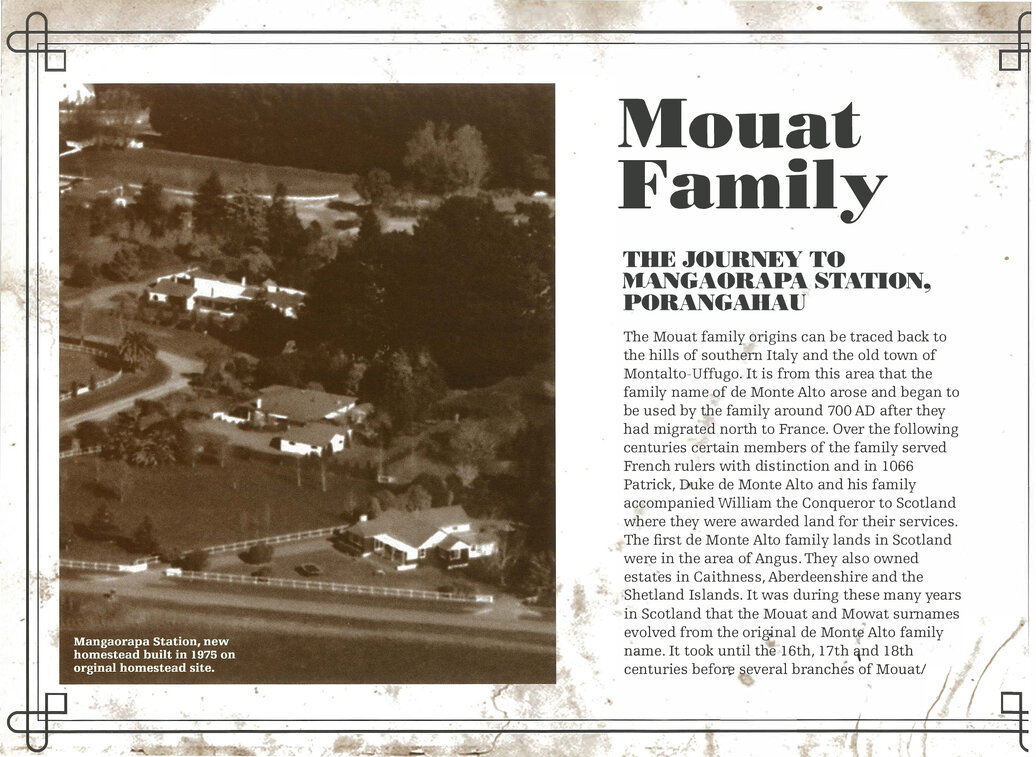 Biography: Mouat Family