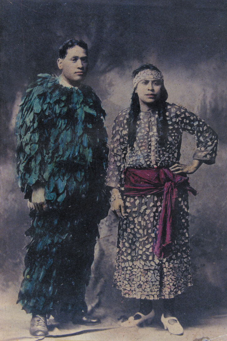 Heta Kani and Ngakauri Tipene Matua (Kani)