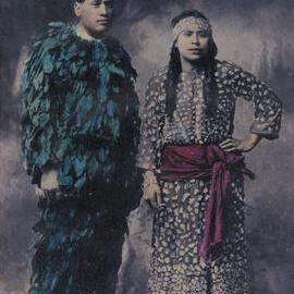 Heta Kani and Ngakauri Tipene Matua (Kani)