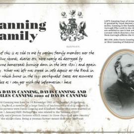 Biography: Canning Family
